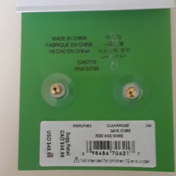 KATE SPADE 2 PAIRS OF EARRINGS SET NWT! - Picture 4 of 4